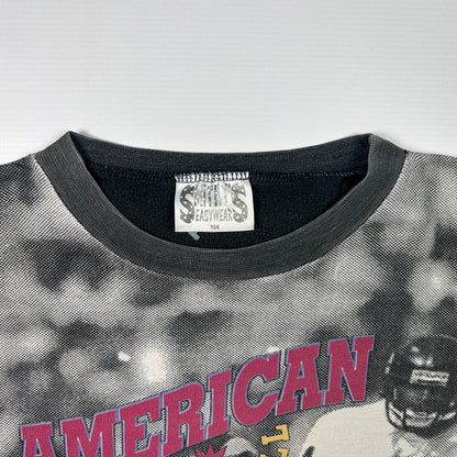 S - American Football 1990's Graphic Long Sleeve T-Shirt
