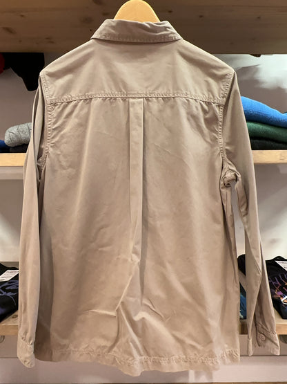 M - Barbour Beige Lightweight Utility Shirt Jacket