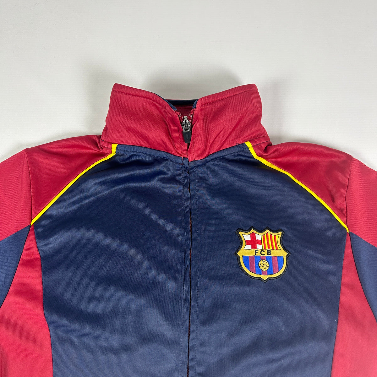 XS - Vintage 2000's FC Barcelona Boys Track Jacket