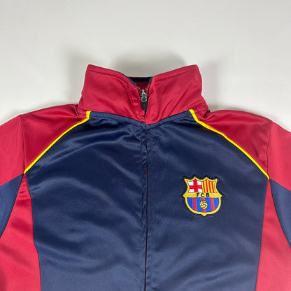 XS - Vintage 2000's FC Barcelona Boys Track Jacket