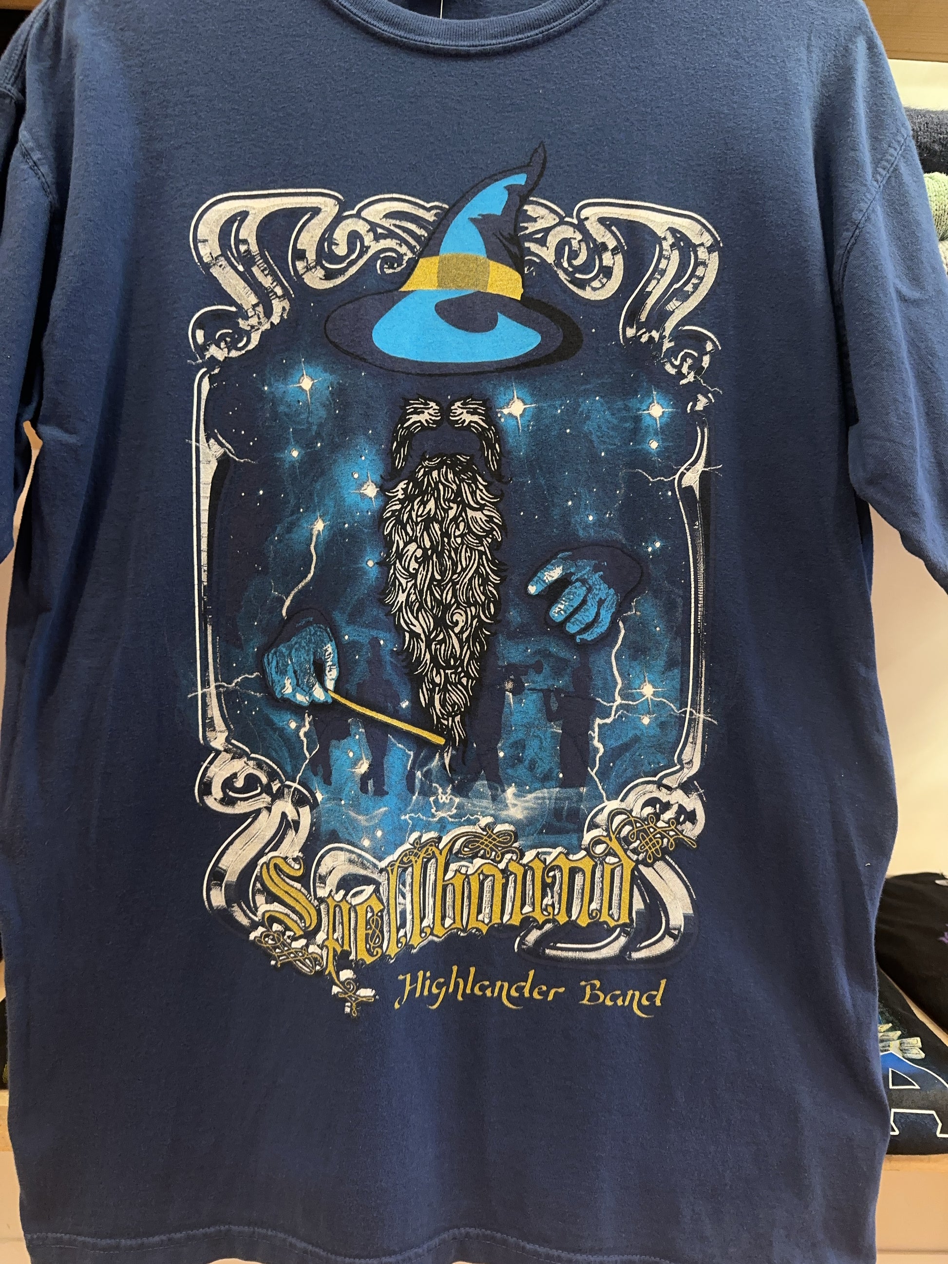 2015 Highlander Band Spellbound Wizard Graphic T-Shirt