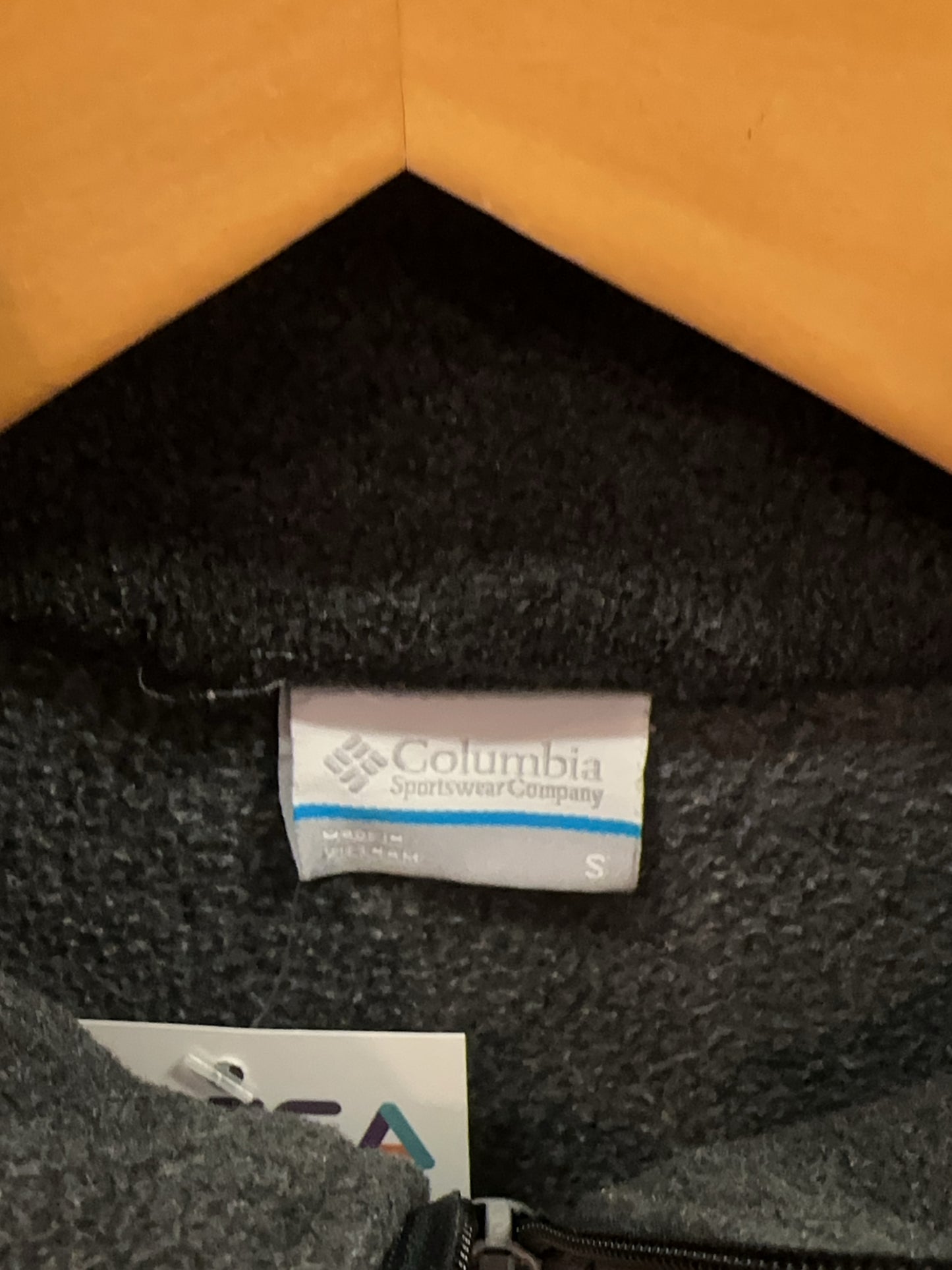 Columbia Charcoal Full-Zip Fleece Jacket - S