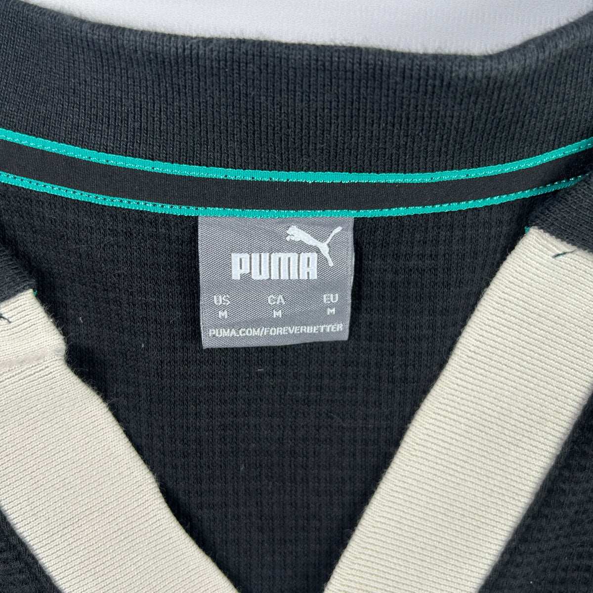 M - 2010's Puma Mercedes-AMG Petronas Formula One Team Long Sleeve Polo Shirt