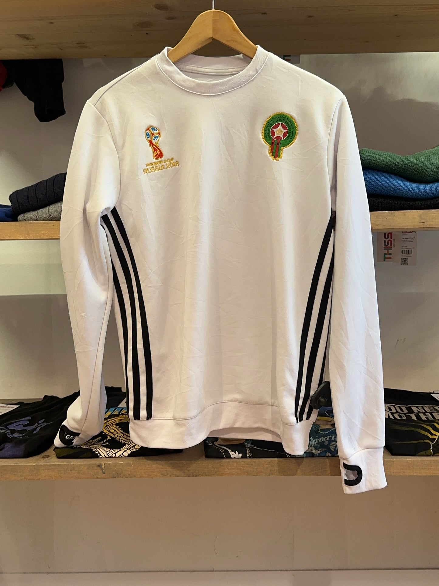 L - 2018 Morocco World Cup Russia Adidas Sweatshirt