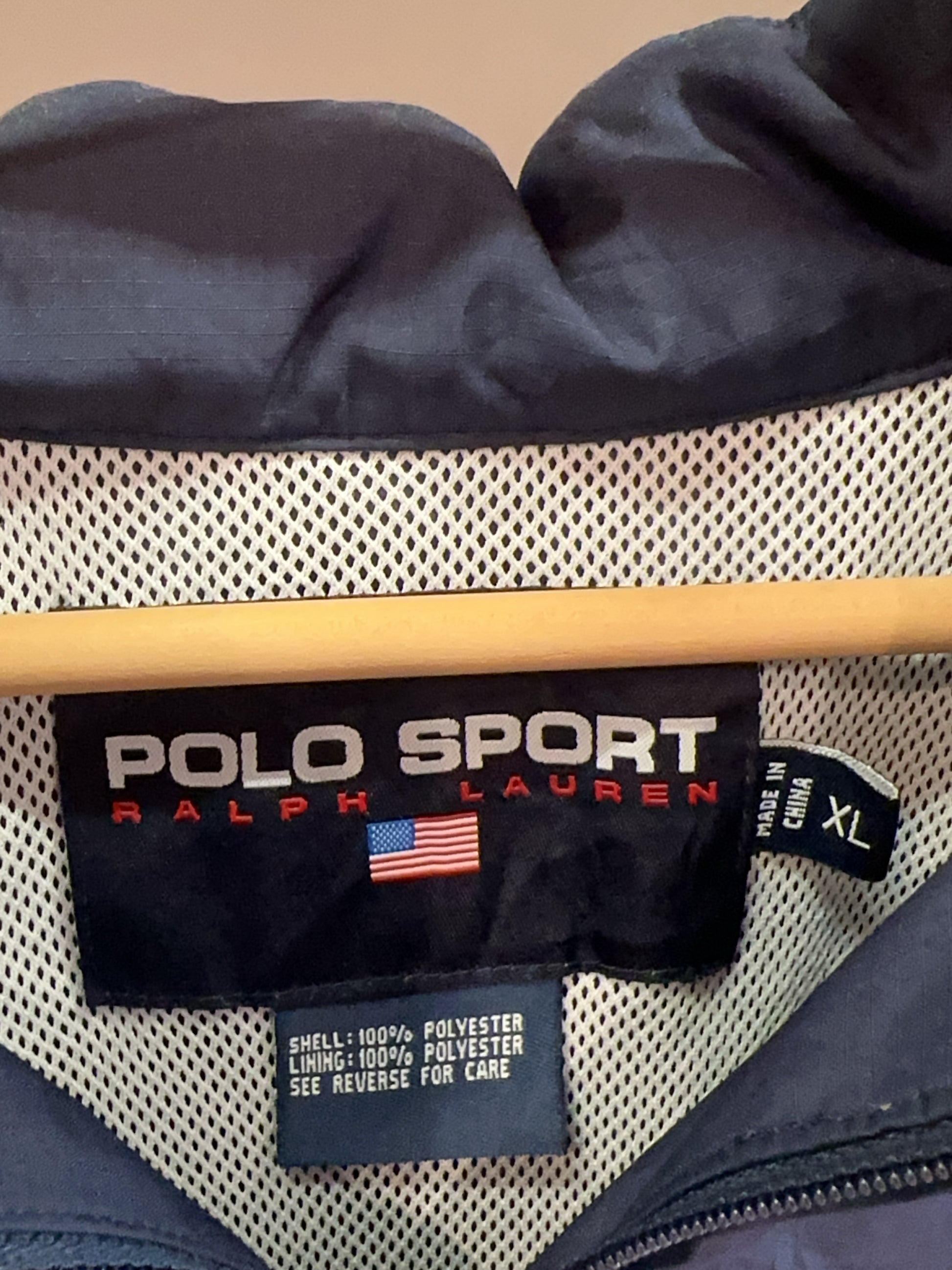 XL - Vintage 1990's Polo Sport Ralph Lauren JacketSailing Yacht