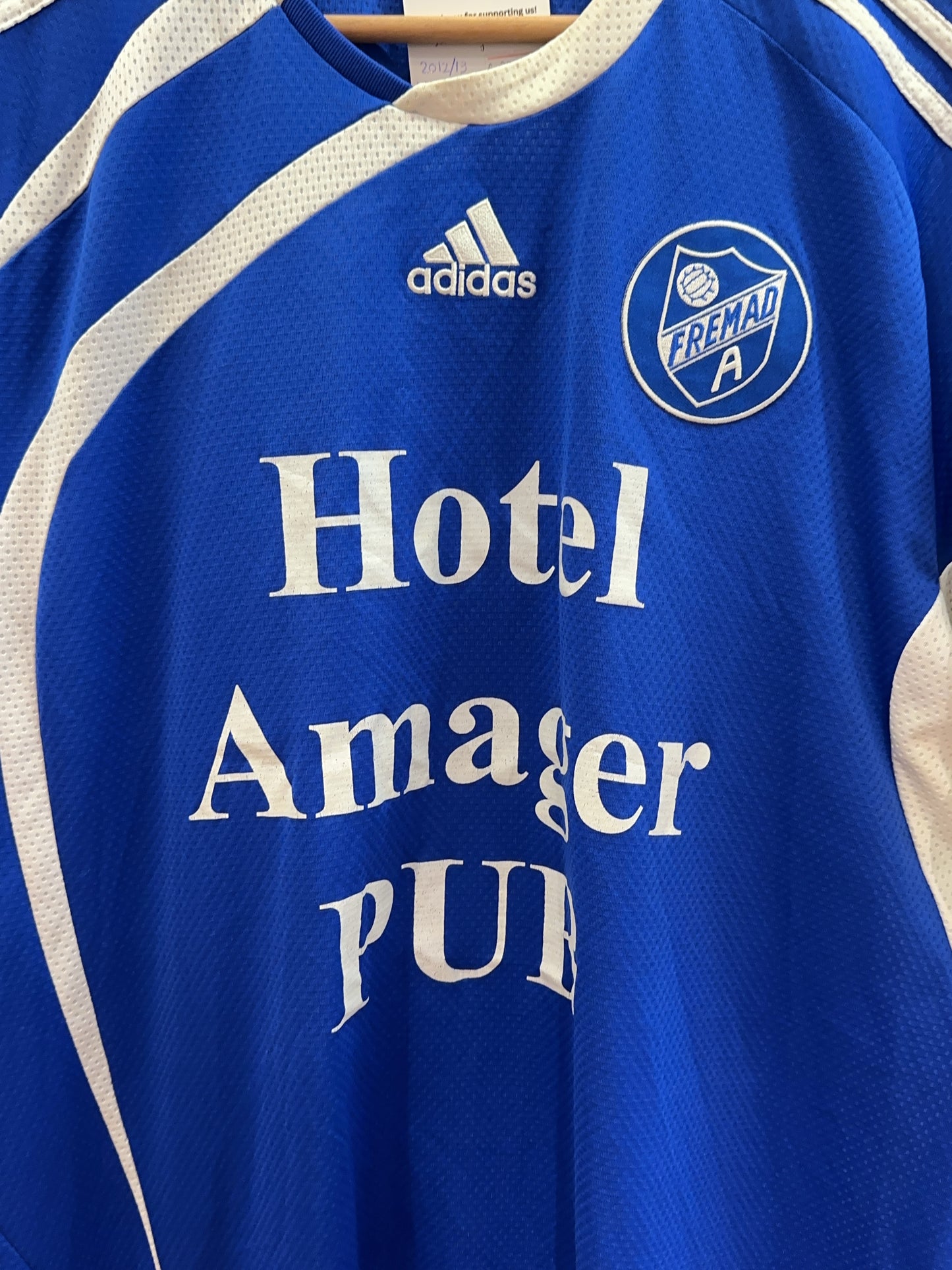 2012-13 BK Fremad Amager Adidas Home Football Shirt - XL