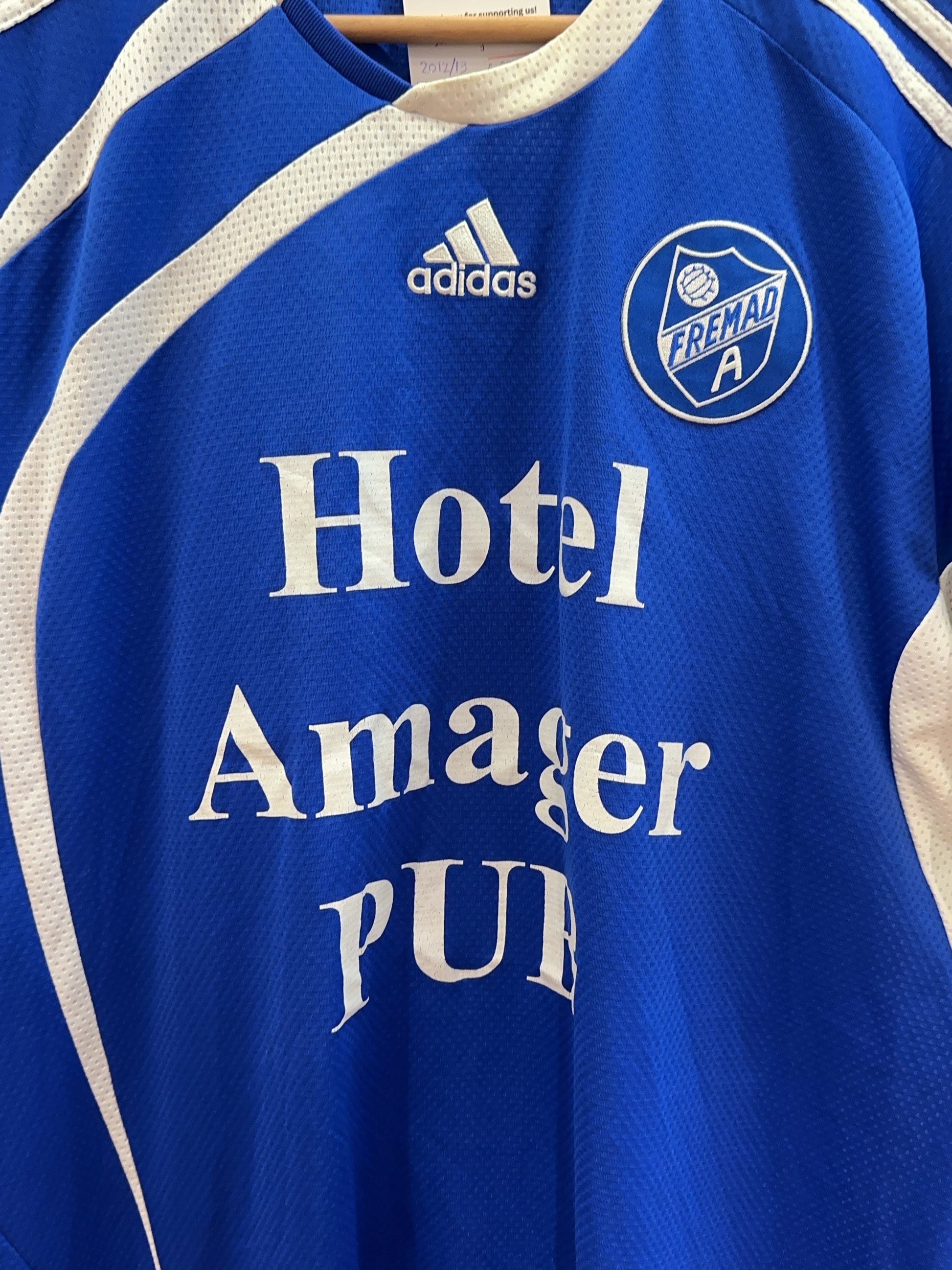 2012-13 BK Fremad Amager Adidas Home Football Shirt - XL