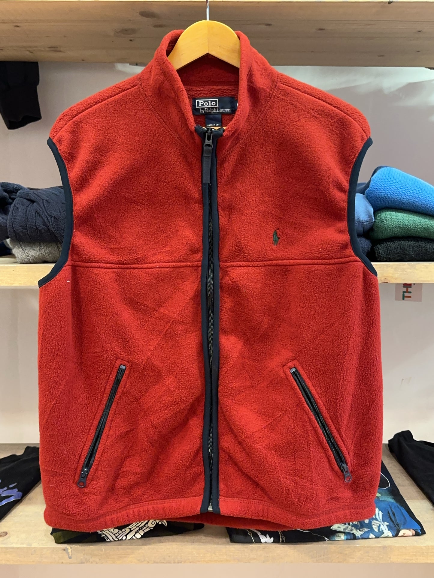 L - Ralph Lauren Fleece Bodywarmer / Vest