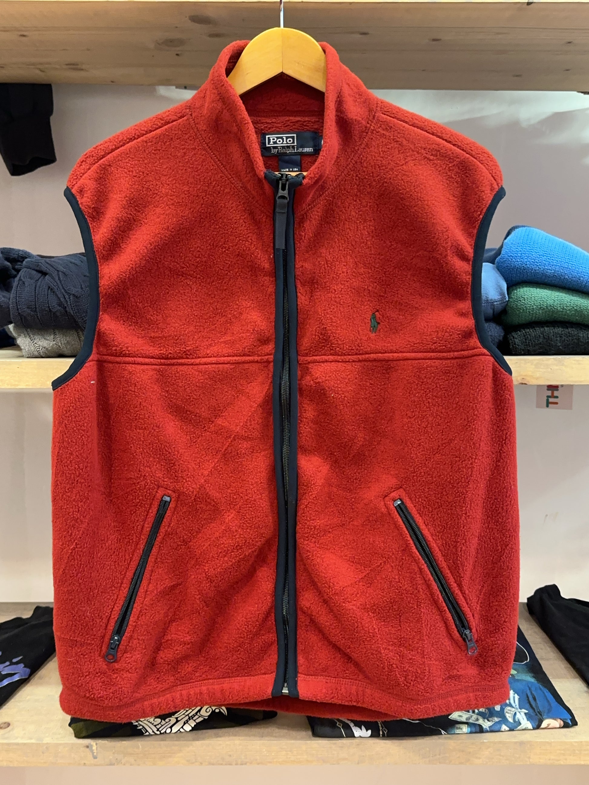 L - Ralph Lauren Fleece Bodywarmer / Vest