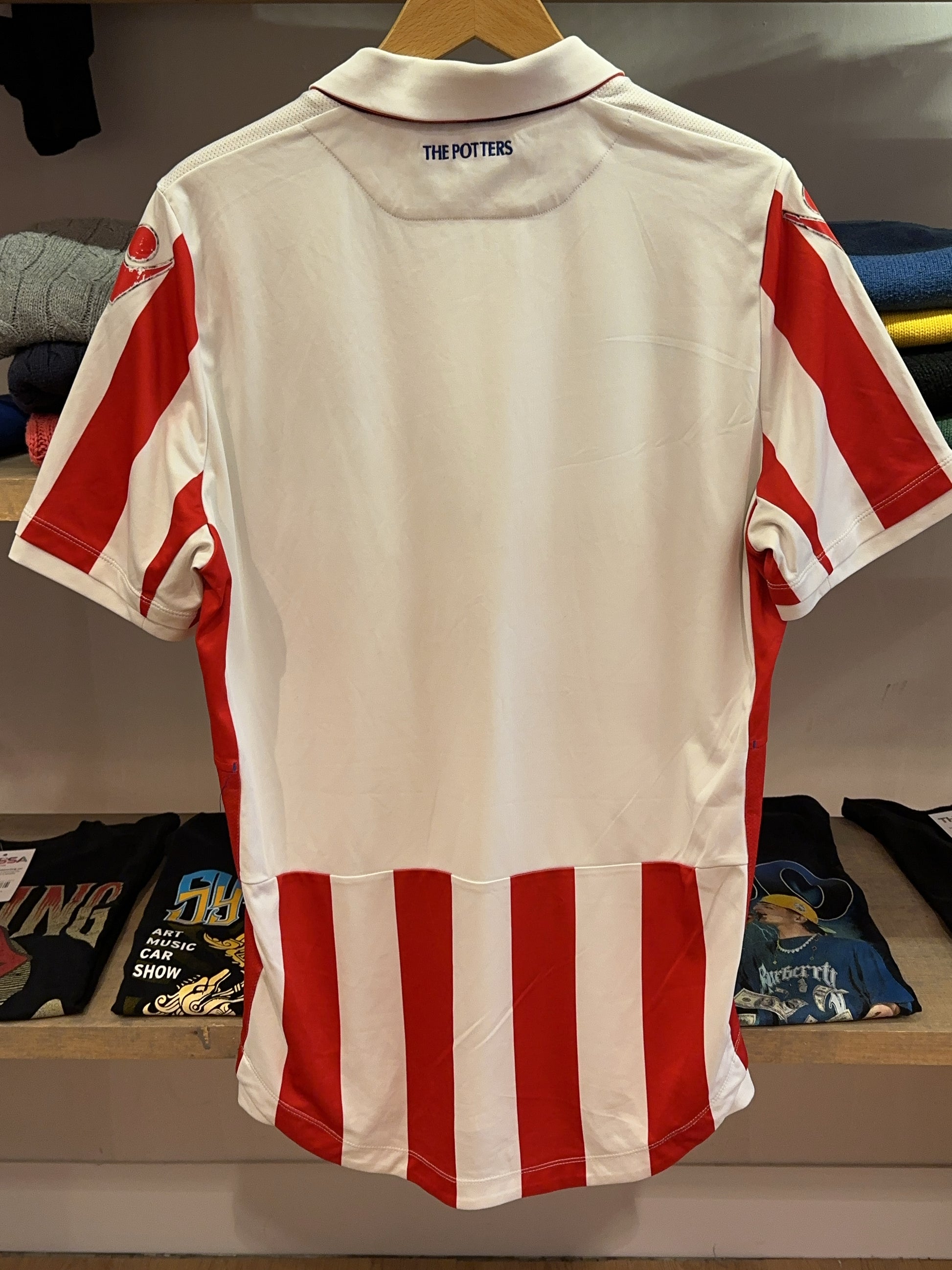 2016-2017 Stoke City Macron Home Football Shirt - XL