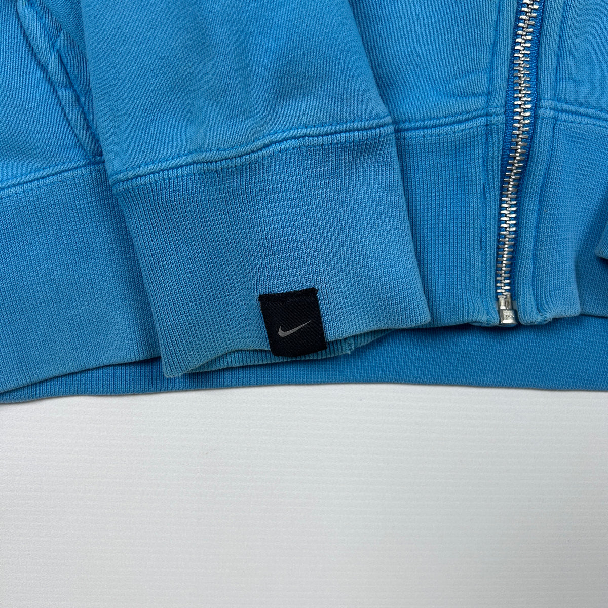 S - Nike FC Barcelona Blue Zip-Up 2012-13 Hoodie