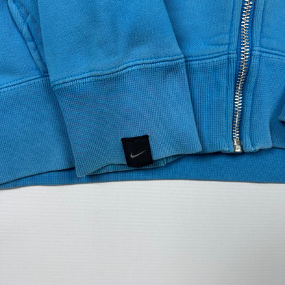 S - Nike FC Barcelona Blue Zip-Up 2012-13 Hoodie