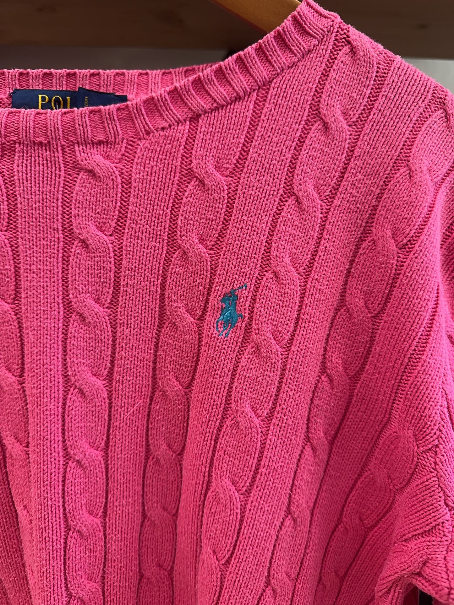 Ralph Lauren Cable Knit - L