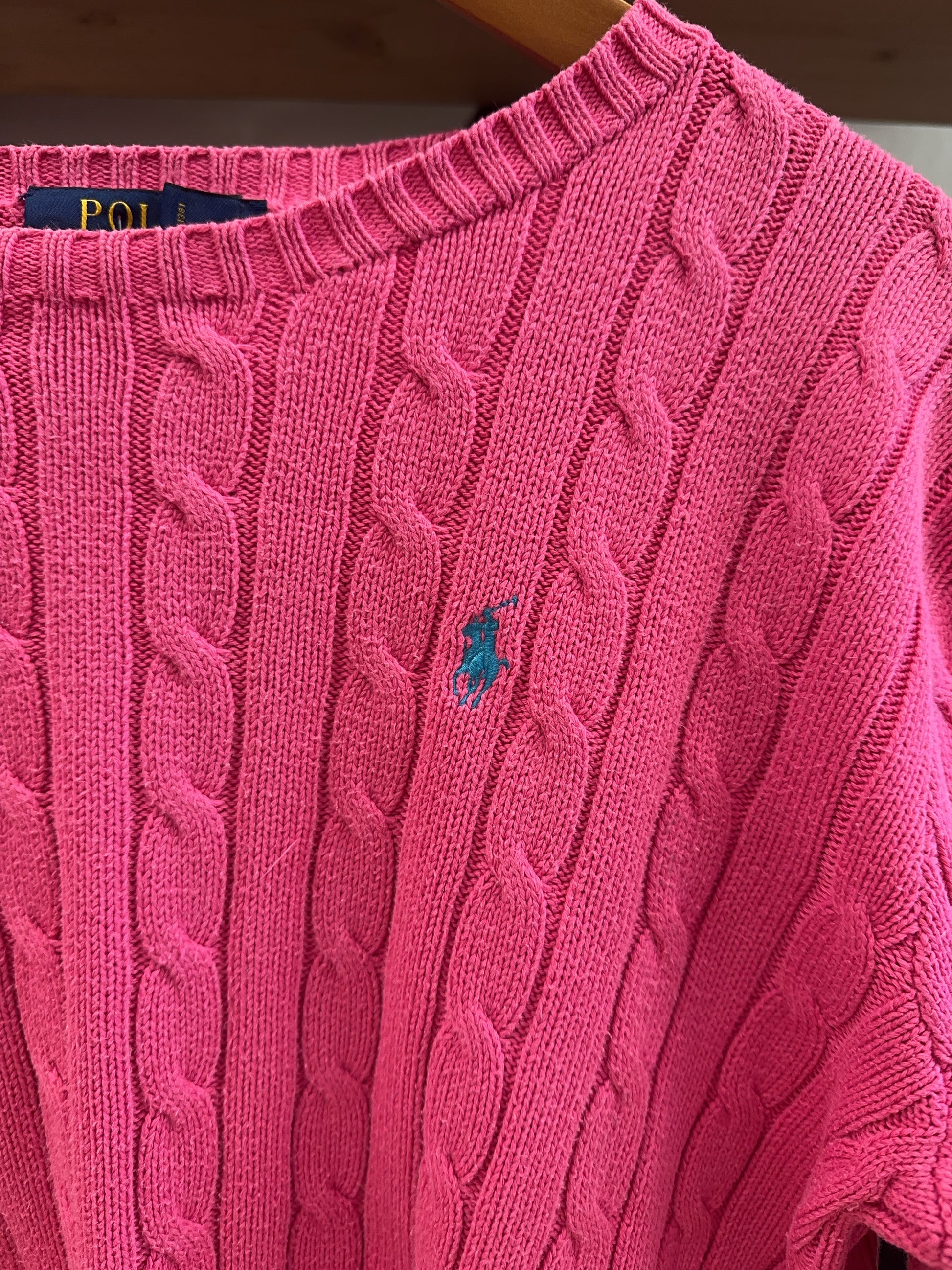 Ralph Lauren Cable Knit - L