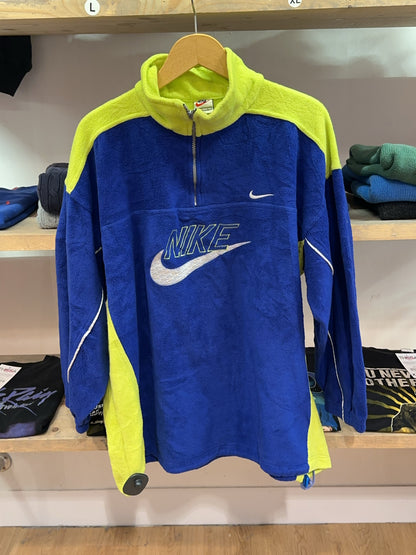 L - Vintage 2000's Nike Fleece Quarterzip