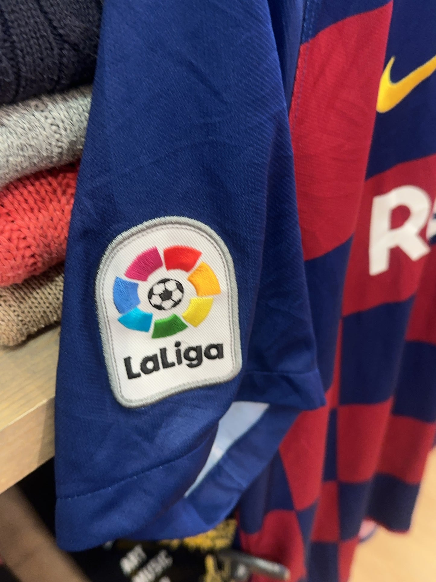 2019-20 FC Barcelona Nike Home Football Shirt - XL