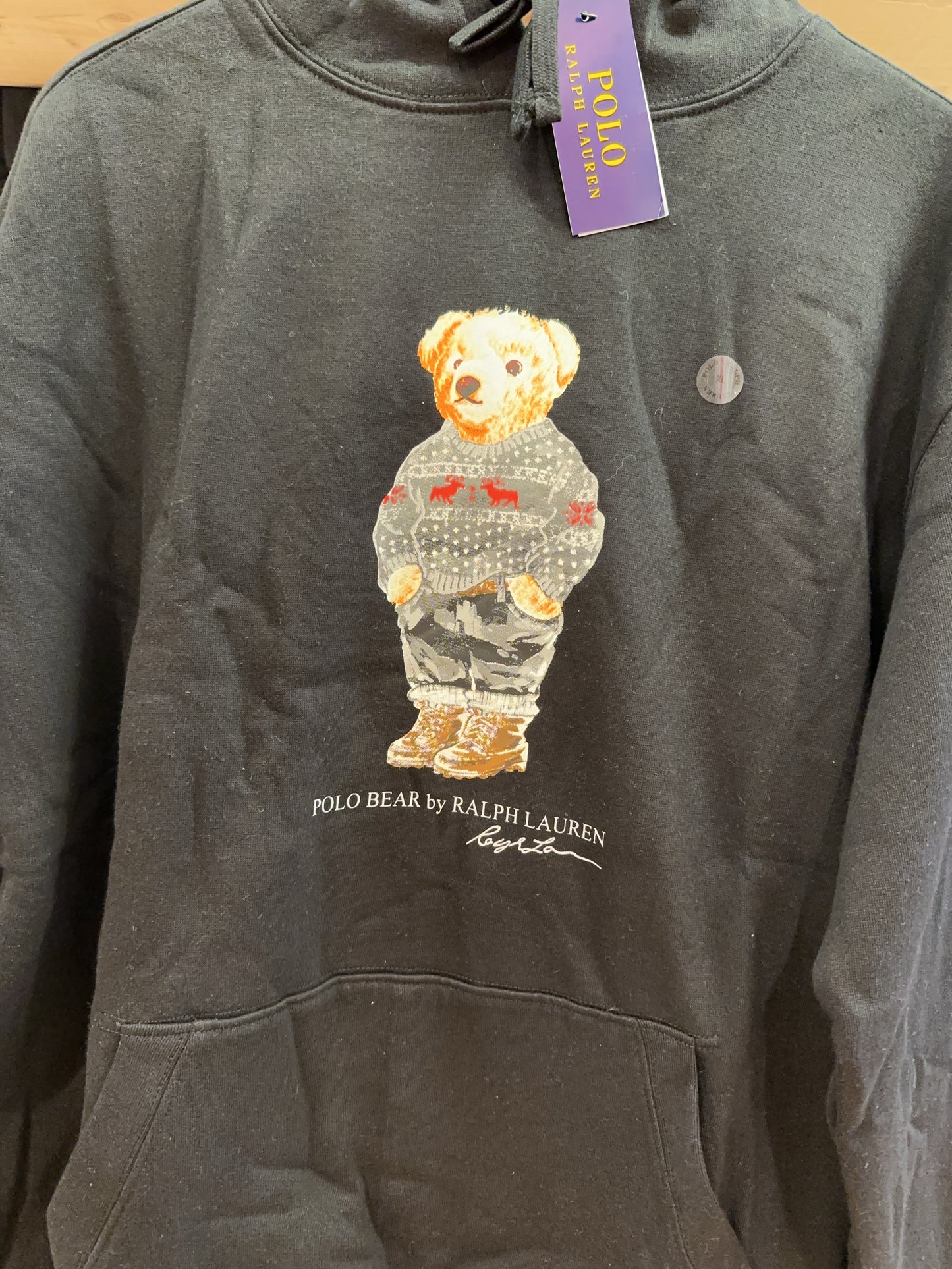 XL - Polo Bear Ralph Lauren Hoodie