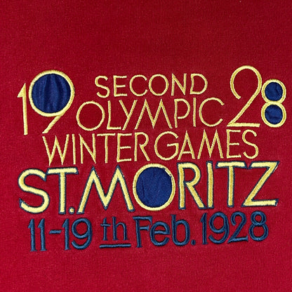 M - 1928 Adidas St. Moritz Olympic Winter Games Sweatshirt