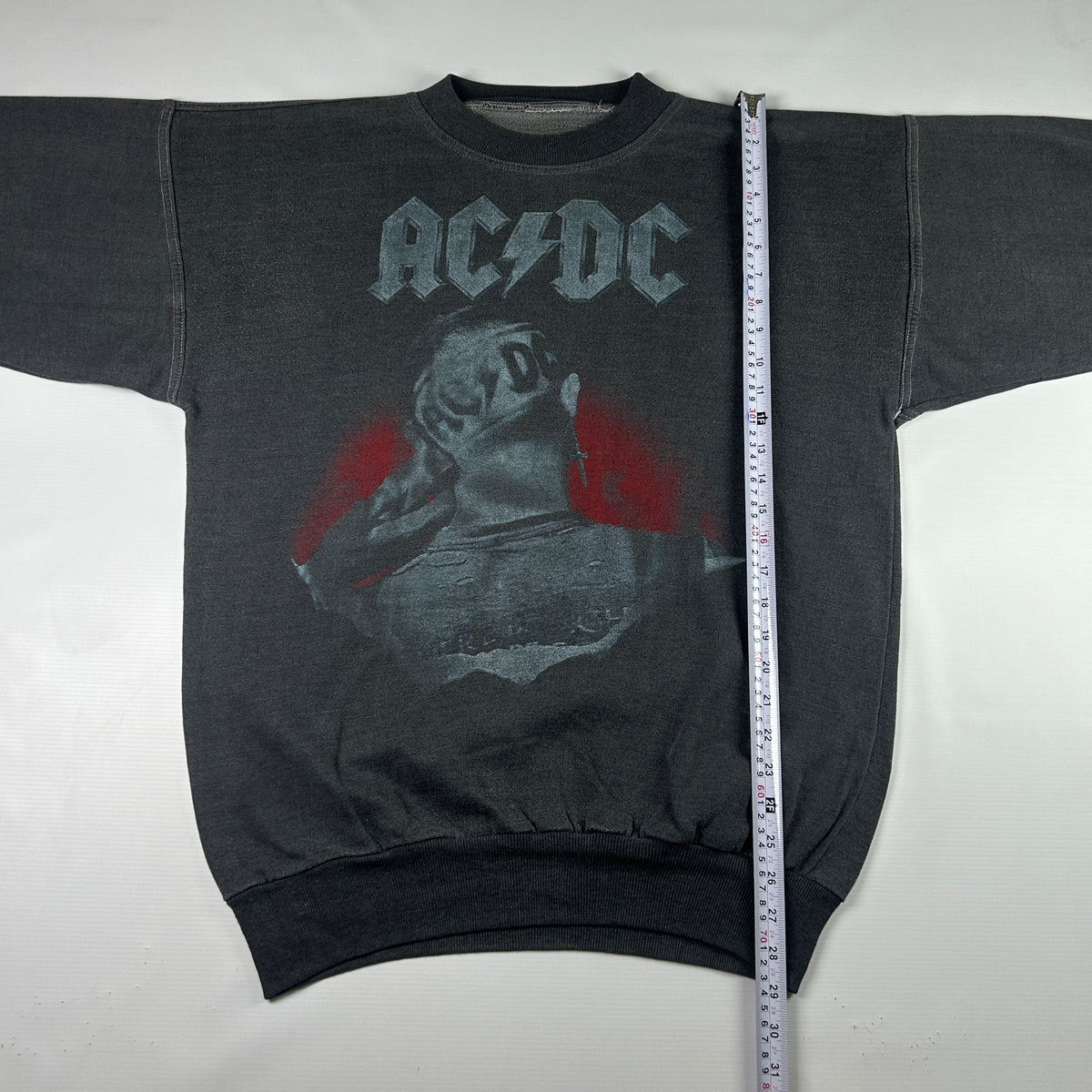 L - 1990's AC/DC Vintage Graphic Crewneck Sweatshirt