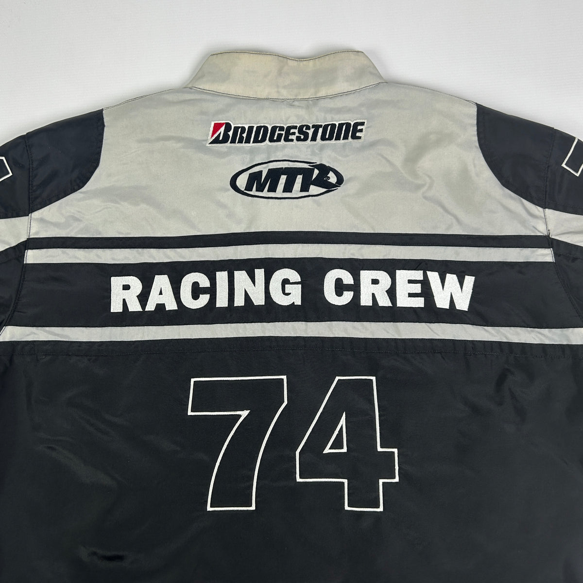 L - Vintage 1990's Fast Lane Racing Crew Jacket 74