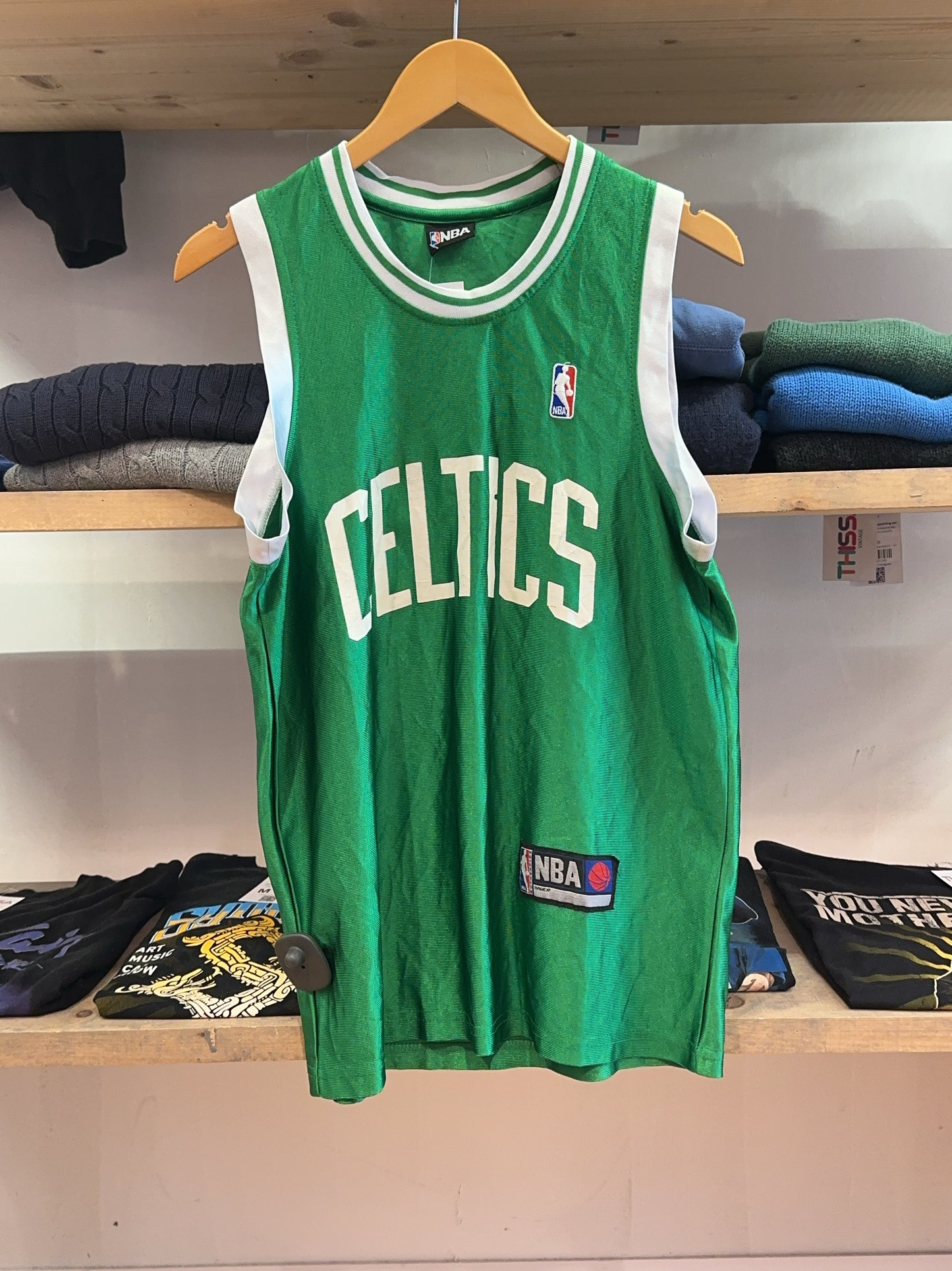 L - Boston Celtics NBA Home Basketball Jersey Shirt