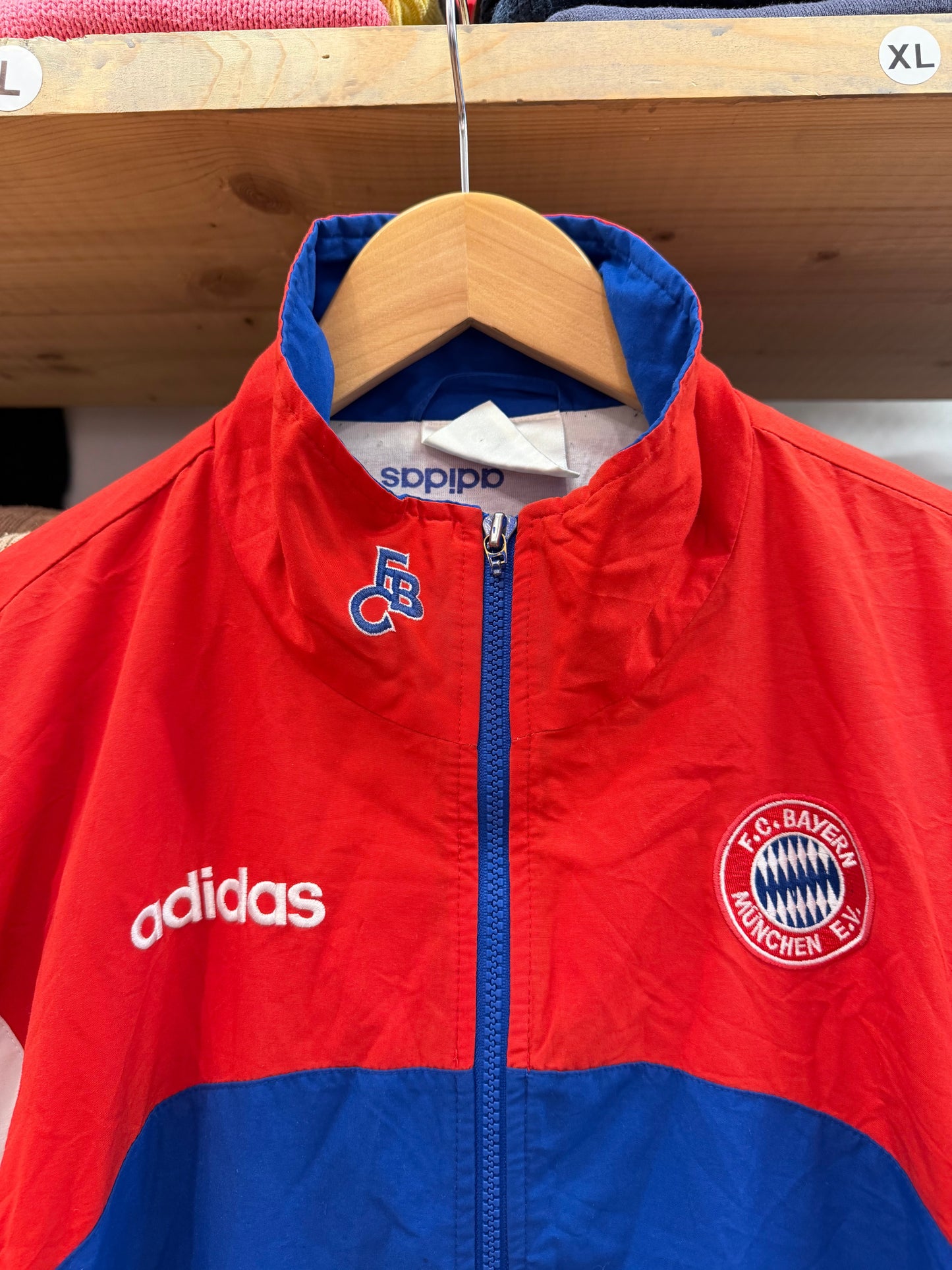 Vintage Adidas Bayern München 1995-96 Jacket (L)