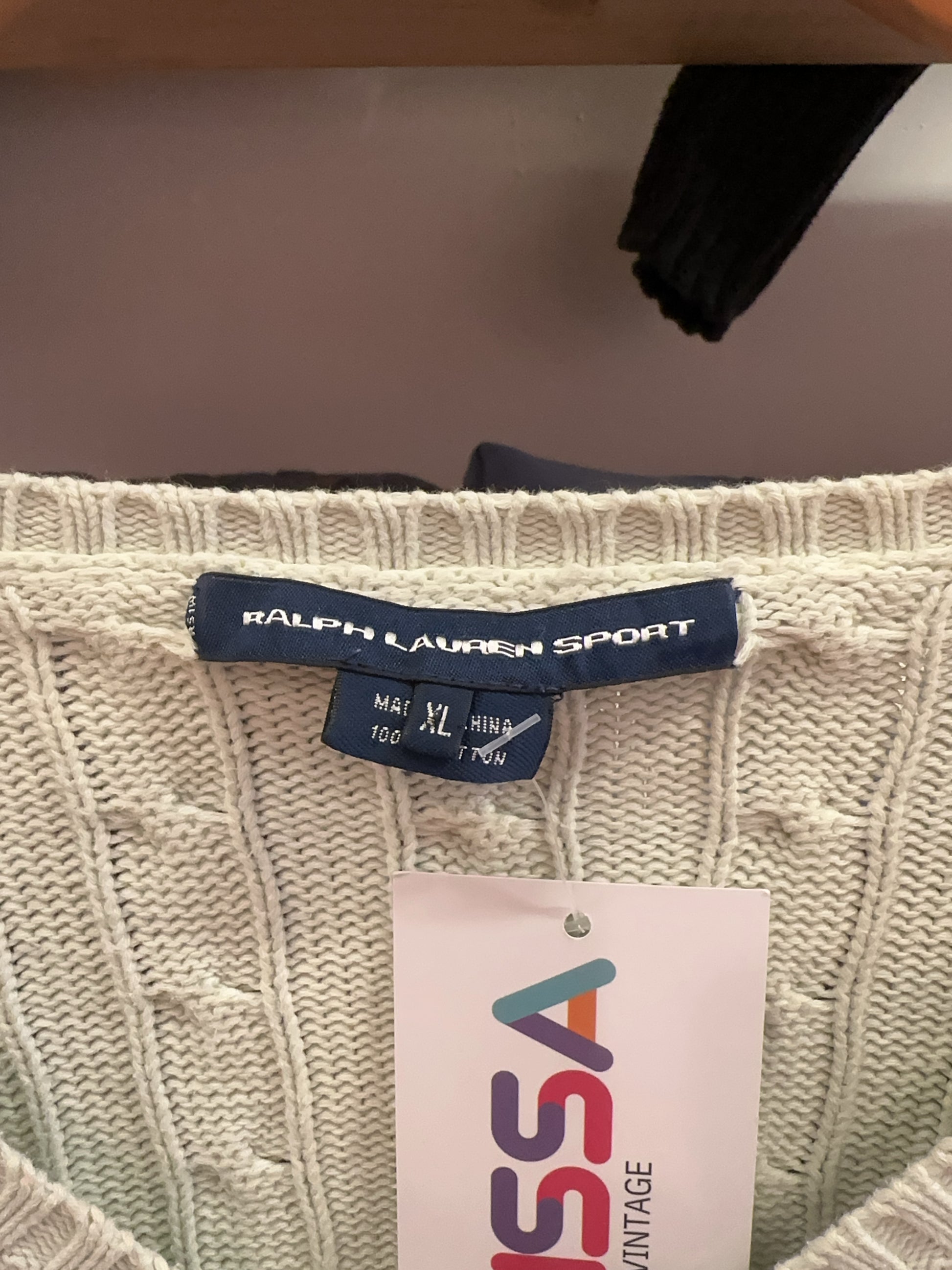 Ralph Lauren Cable Knit - XL