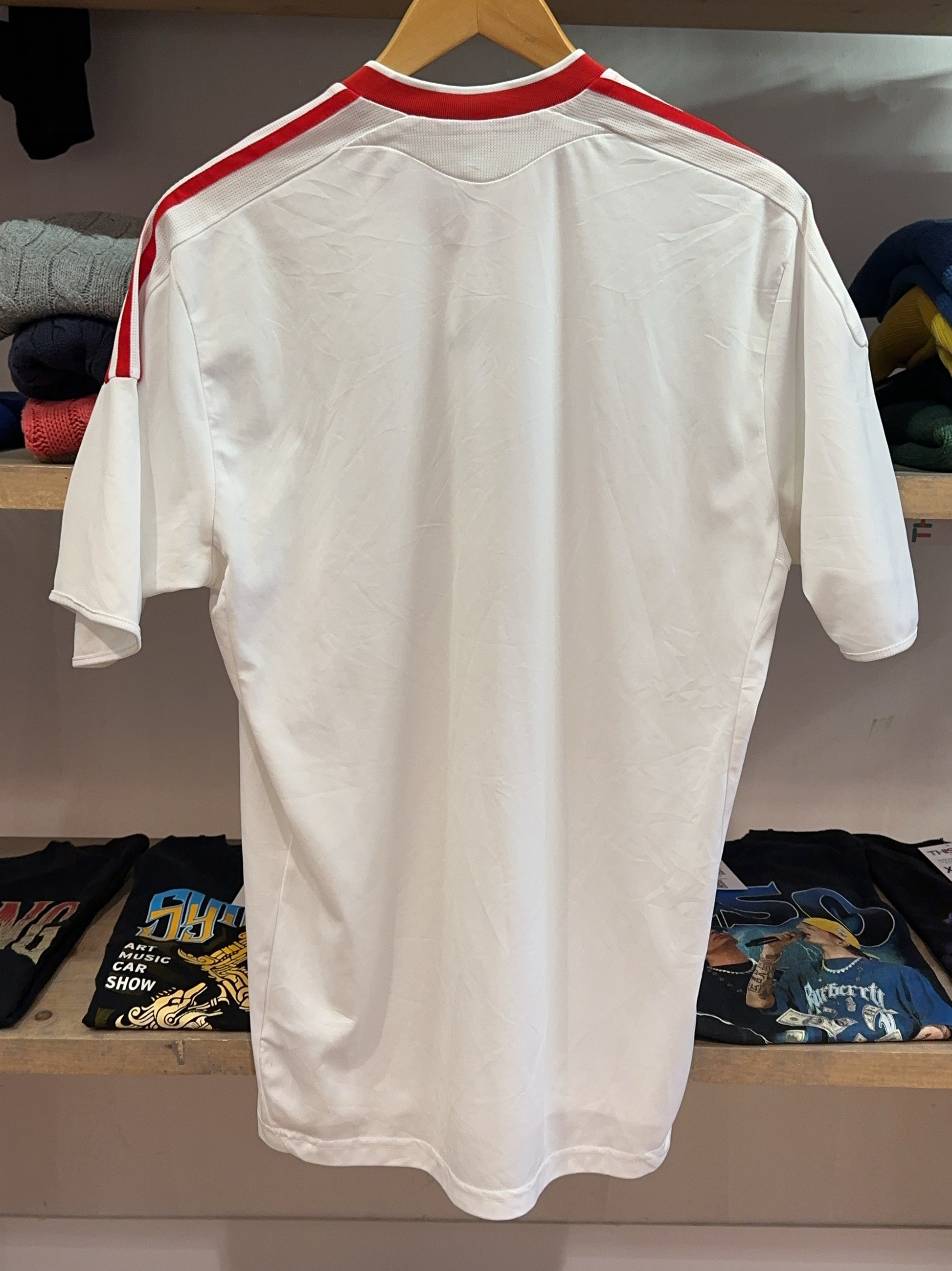 2009-2010 Hamburger SV Adidas Home Football Shirt - M