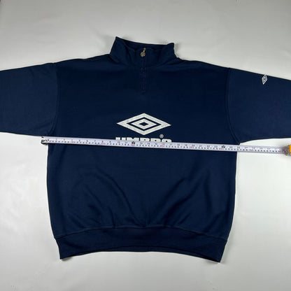 L - Vintage 2000's Umbro Quarterzip