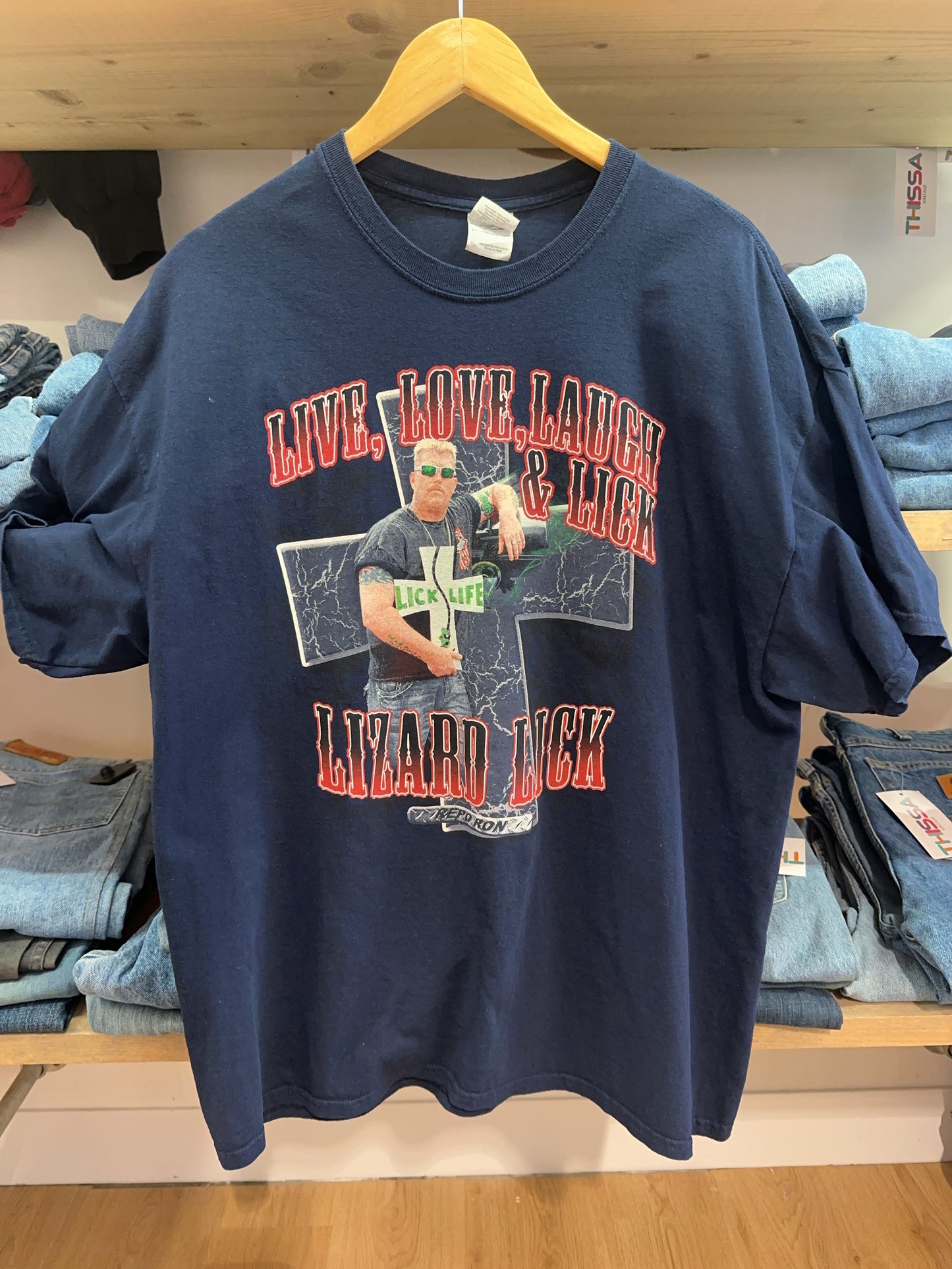 XL - Vintage Lizard Lick Towing T-shirt