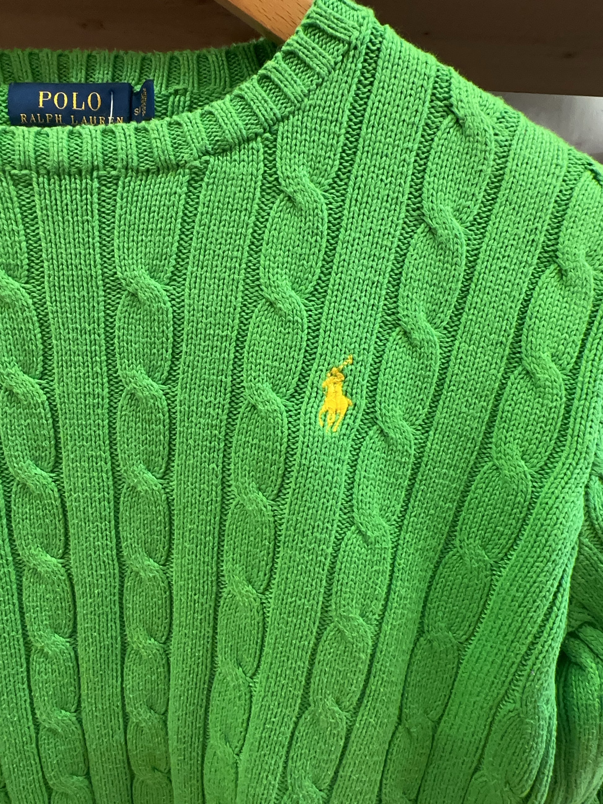 Ralph Lauren Cable Knit - S
