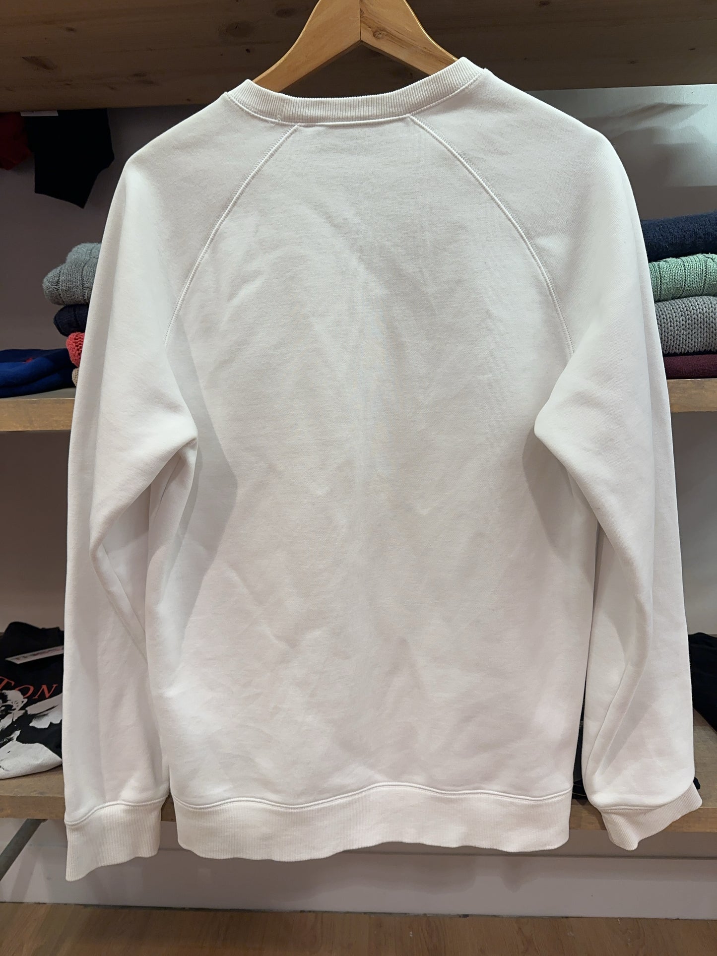 Carhartt WIP White Crewneck Sweatshirt - M
