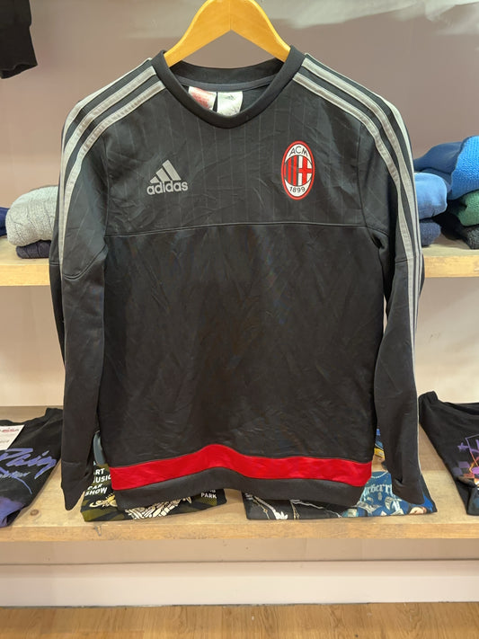 XS - 2015-2016 AC Milan Vintage Adidas Sweatshirt