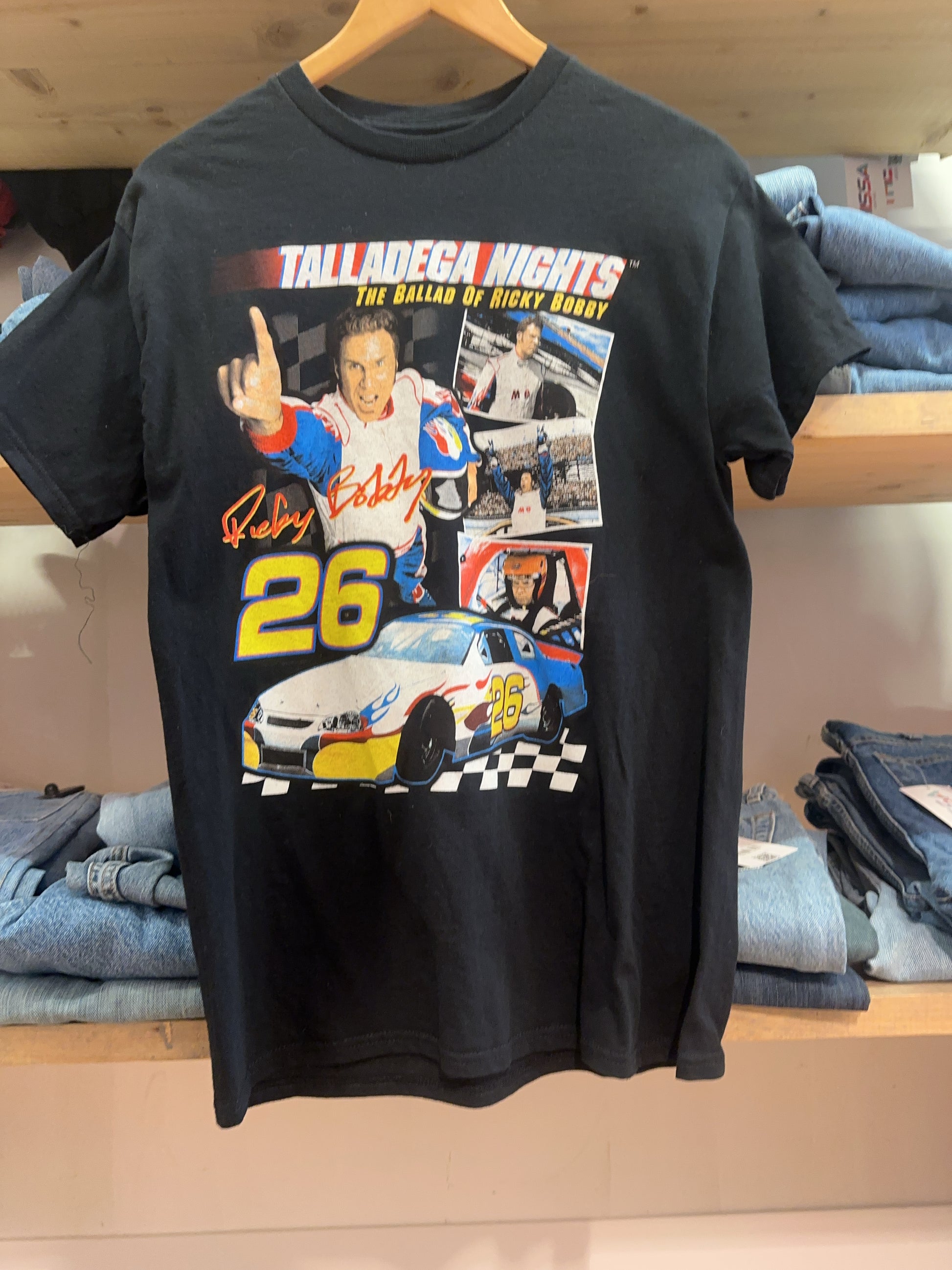M - Talladega Nights Ricky Bobby # 26 Graphic T-Shirt