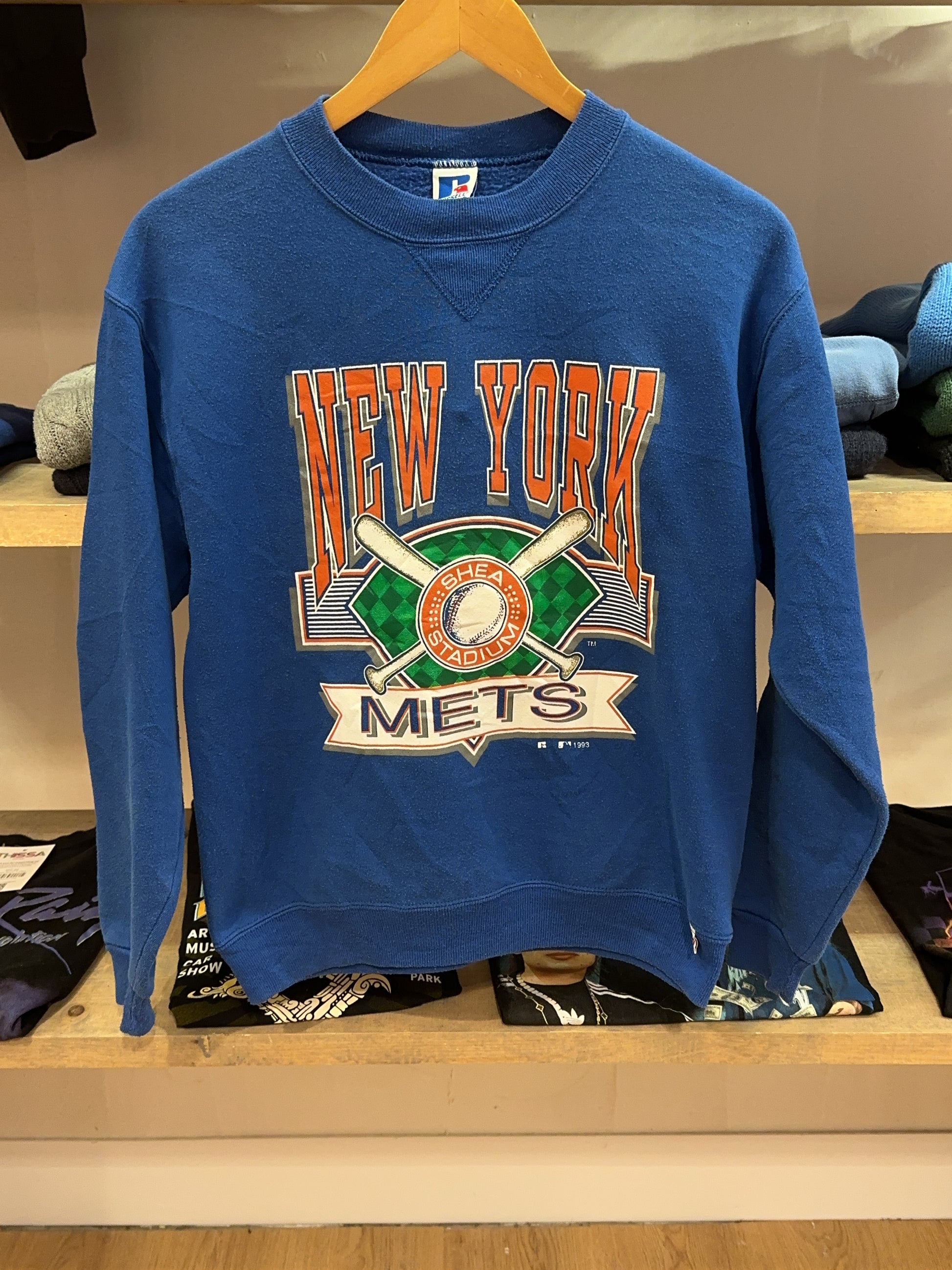 XS - 1993 New York Mets Vintage Russell Athletic Sweatshirt
