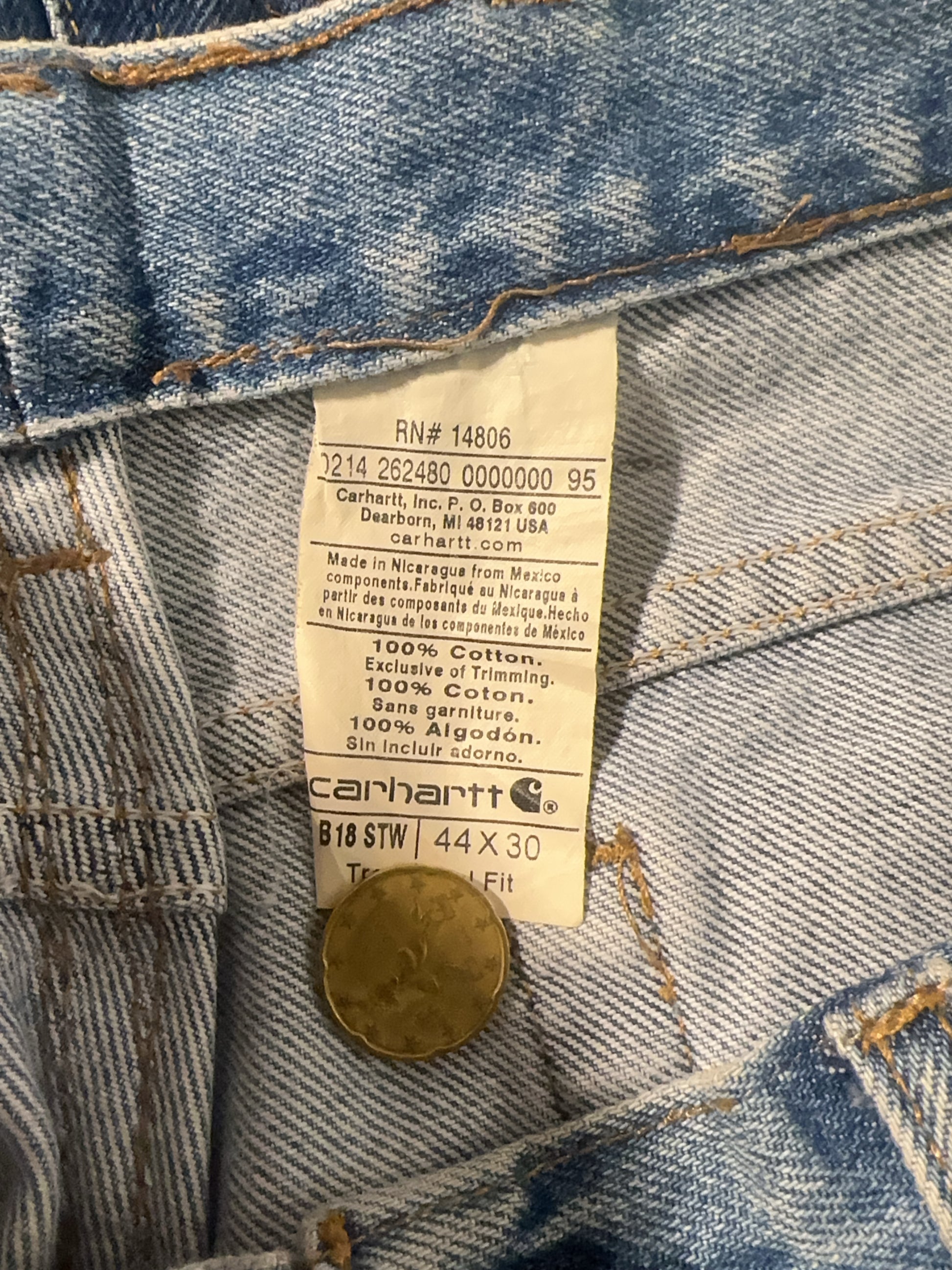 32 X 30 - Carhartt Jeans