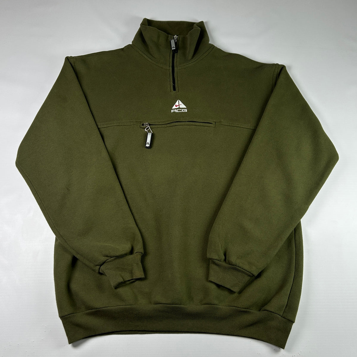 XXL - Vintage 1990's Nike Quarterzip