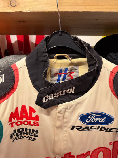 Vintage Nascar Castrol GTX John Force Jacket (L)