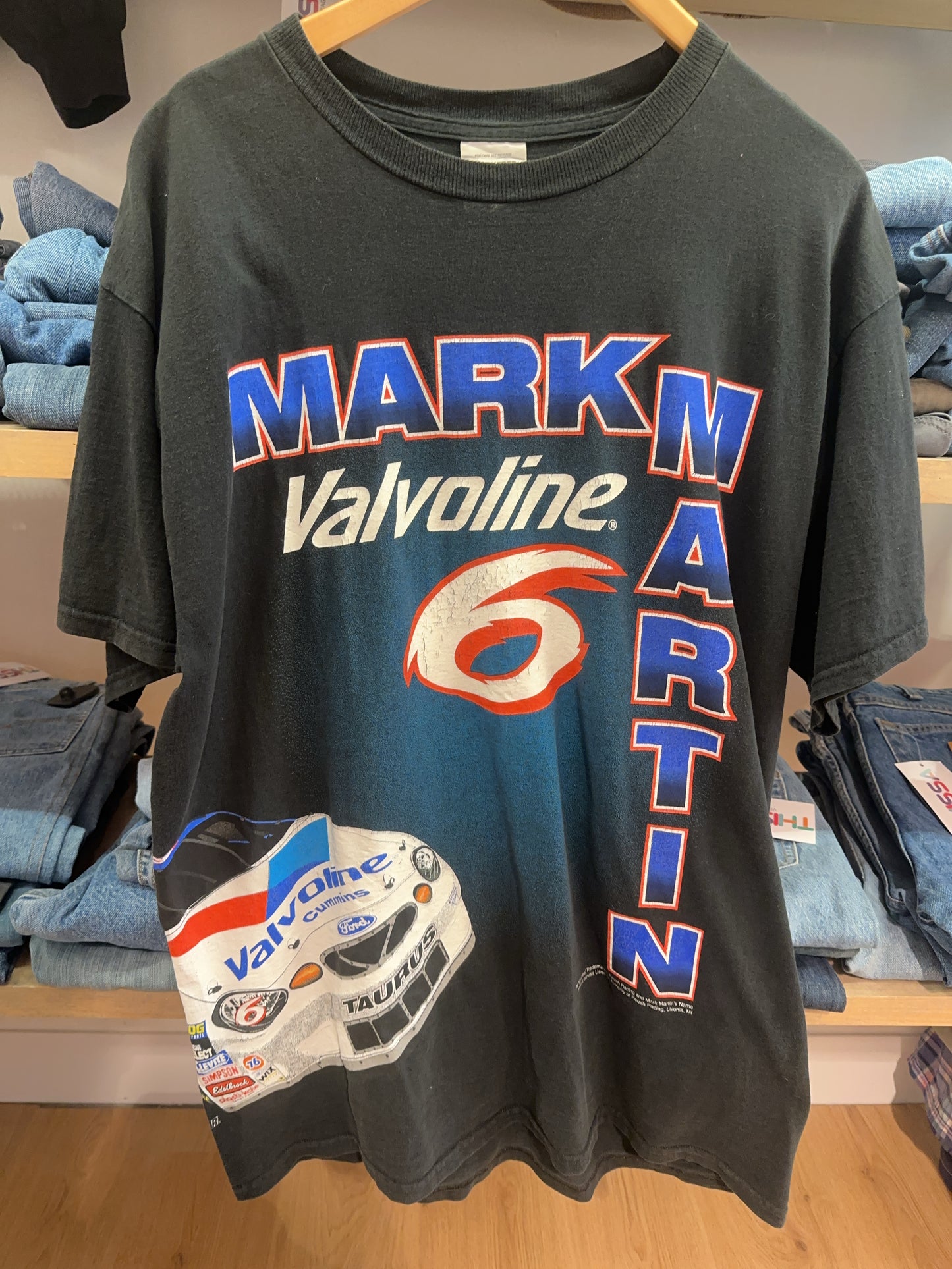 XL - Mark Martin # 6 Valvoline Racing Graphic T-Shirt