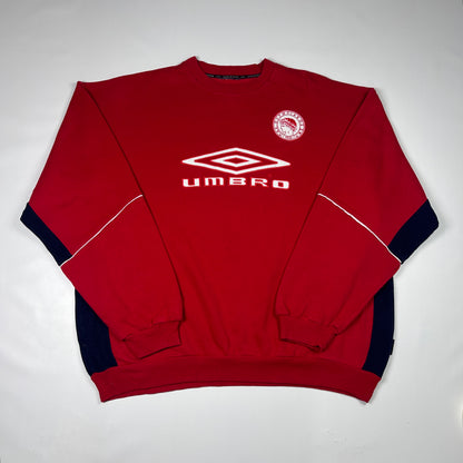 XL - 2000-2001 Olympiakos Umbro Crewneck Sweatshirt