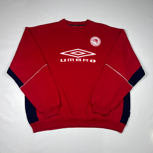 XL - 2000-2001 Olympiakos Umbro Crewneck Sweatshirt