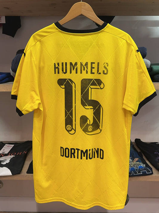 2015-16 Borussia Dortmund Hummels Puma Home Football Shirt #15 - XL