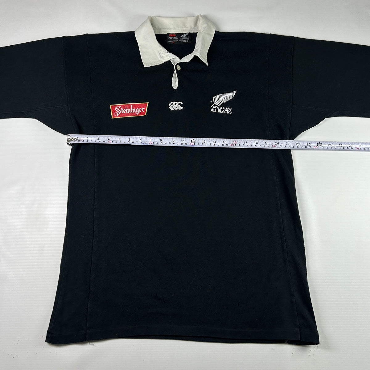 XL - 1994-1996 New Zealand All Blacks Steinlager Rugby Shirt Longsleeve Canterbury