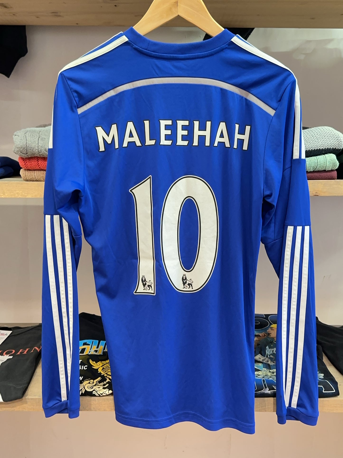 2014-15 Chelsea FC Adidas Home Football Shirt 10 - M
