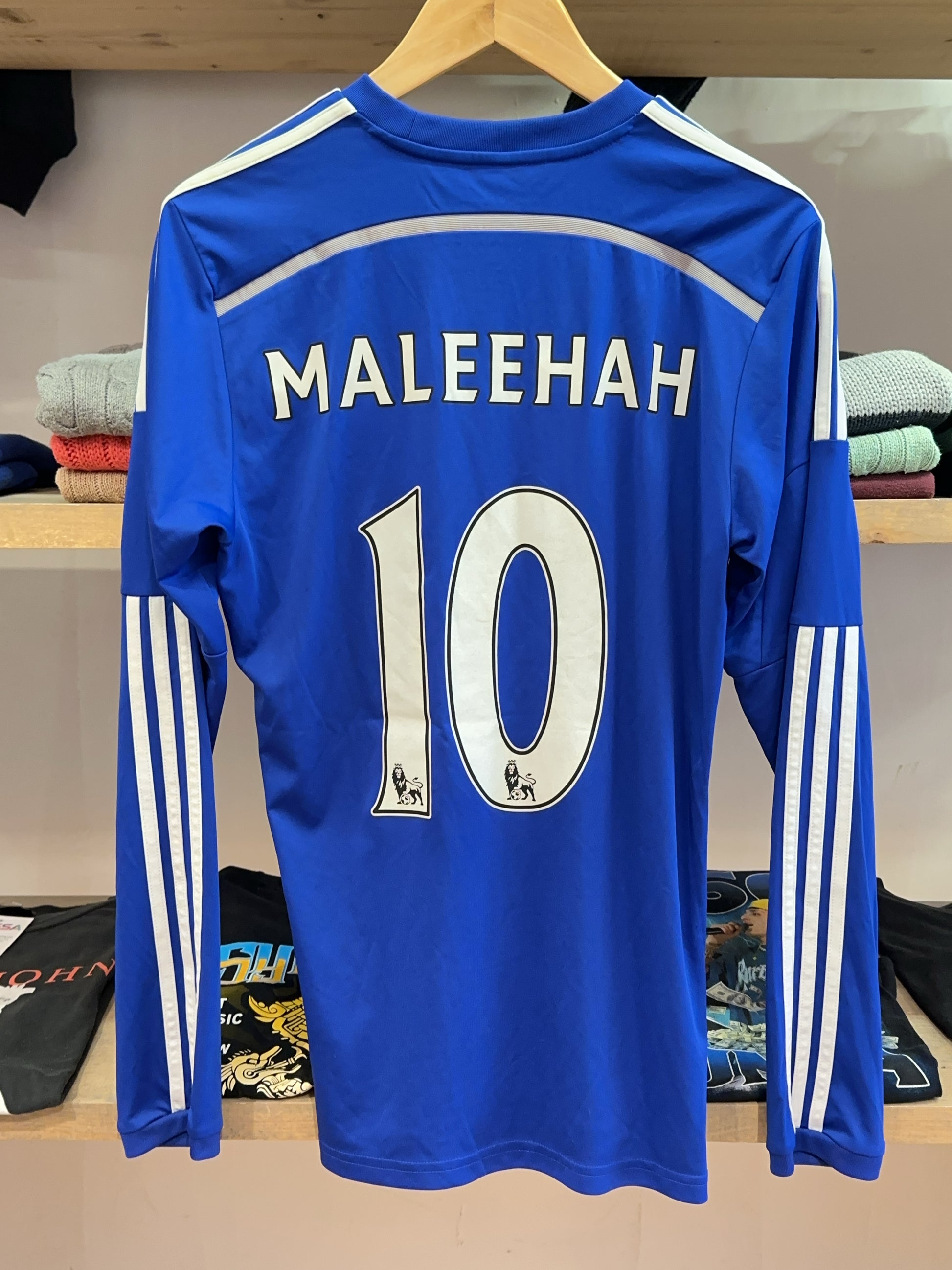 2014-15 Chelsea FC Adidas Home Football Shirt 10 - M