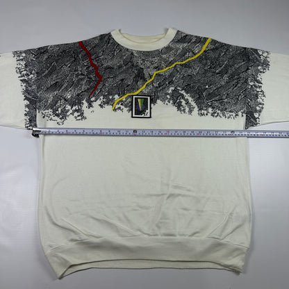XL - 1990's Adidas Trefoil Stefan Edberg Graphic Sweatshirt
