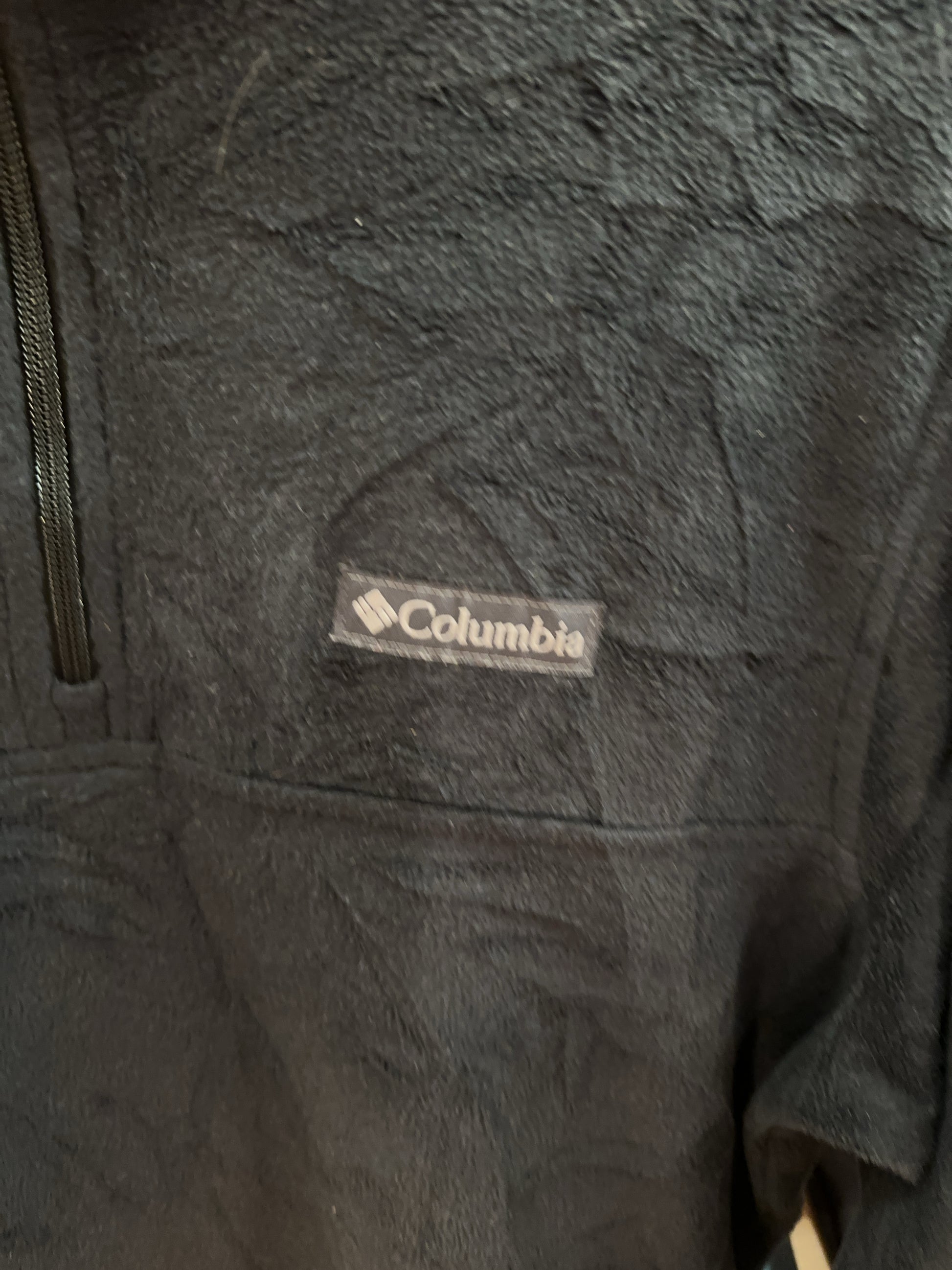 L - Columbia Fleece Quarterzip