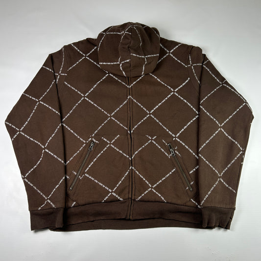 M - 2010's Canadian Olympic Team Brown Fleece Zip-Up Hoodie