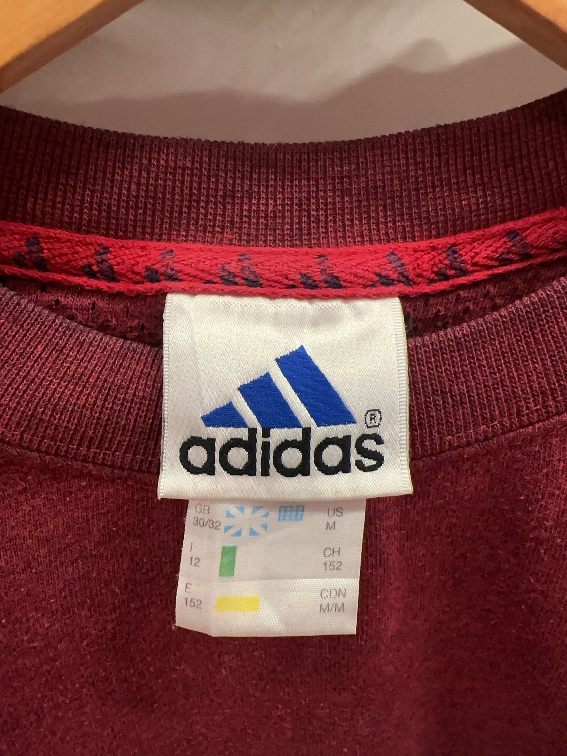 Vintage 1990's Adidas Sweatshirt - XS