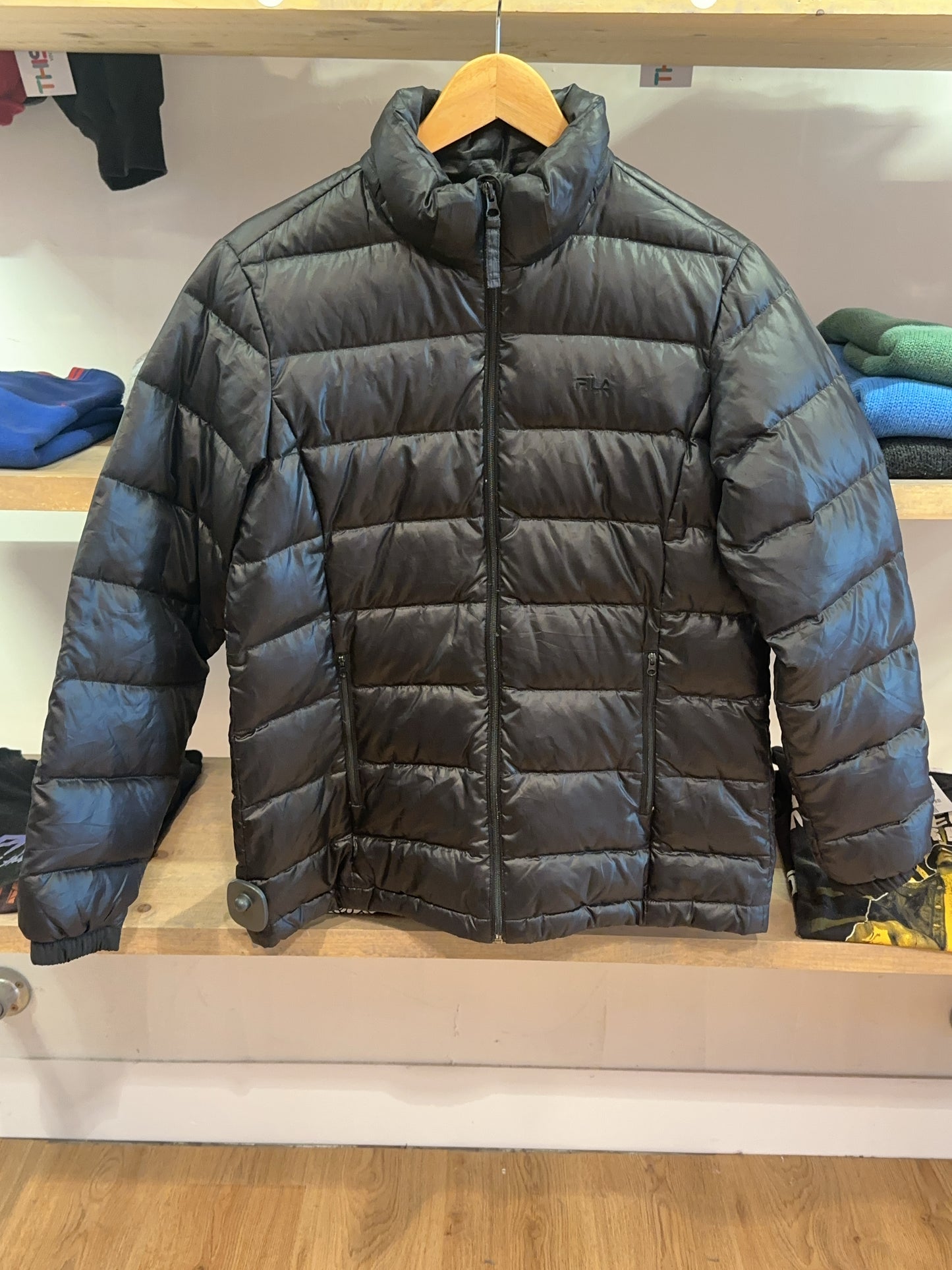 S - Vintage 1990's Fila Lightweight Puffer Puffer Jacket